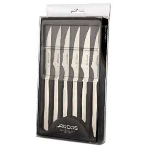  Arcos 6 Piece Forged Steak Knife Set, 4 Inch Kitchen 