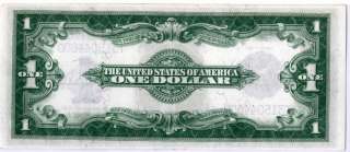 US Paper Money 1923 Large Size Silver Certificate AU  