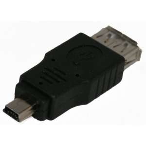  USB A Female to Mini USB B 5 Pin Male Adapter Electronics