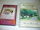 Whispers of Hope Daily Planner + Prayer DVD Beth Moore +  