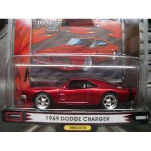 com 1 Badd Ride Candy Red 1969 Dodge Charger 164 Scale Die Cast Car 