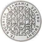 Poland 2007 10Zl Enigma Code Silver Proof (AM807)