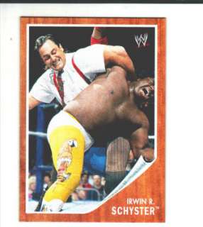 2011 Topps WWE Heritage #H15 Irwin R. Schyster  