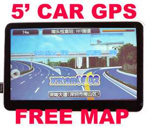 Car GPS LCD Navigation  Mp4 Bluetooth WinCE5.0 4GB  