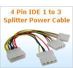 15 Pin SATA Male to 4 Pin Female Power Cable IDE HDD  