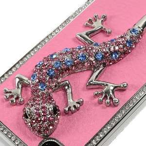  Luxury Czech Rhinestone Lizard Designer Hard Case Cover 