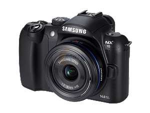   NX10 Black 14.6 MP 3.0 AMOLED LCD Digital SLR Camera w/ 18 55mm Lens