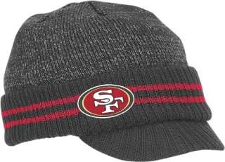 San Francisco 49ers 2011 2nd season player sideline knit hat cap 