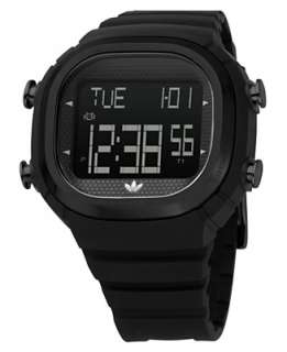 Adidas Watch, Black Polyurethane Strap ADJ2045   Adidas Watch Brands 