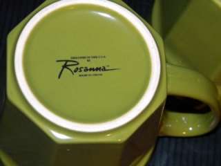 Rosanna Pottery Cafe Belle Large 16oz Coffee Mugs (2)  