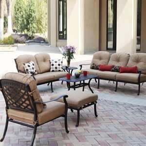   201038 AB Sedona FourPiece Deep Seating Lounge Patio, Lawn & Garden