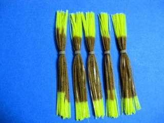 25 Silicone Skirt spinner bait jig fishing lures 213  