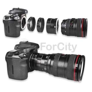 For Canon EOS EF Camera Macro Extension Tube Ring Adapters  