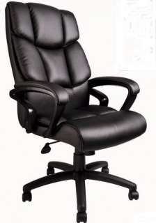 NEW BLACK ITALIAN LEATHER EXECUTIVE OFFICE DESK CHAIRS  