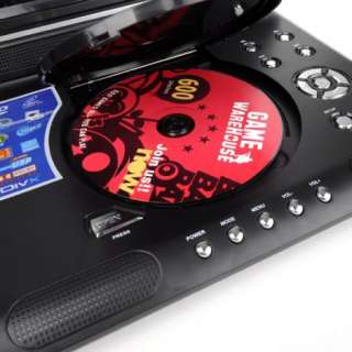 New Hot 9 Portable Remote Control FM TV Car DVD Player  