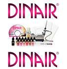 airbrush makeup kit system dinair studio beauty 12 colors red
