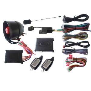    Long RangeFM LCD 2 Way Car Alarm w/ Remote Starter Electronics