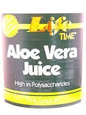 Aloe Vera Juice Natural Flavor by Life Time 1gallon Liquid  