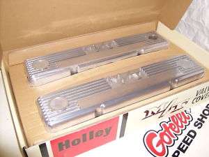 Valve Covers, M/T, Tall, Cast Aluminum, Polished  