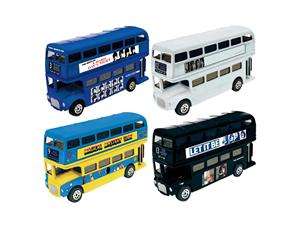    The Beatles Famous Covers Collectible Diecast Buses (Set 