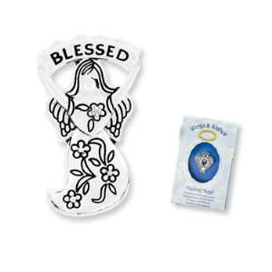  BLESSED Wings & Wishes Angel Pin 