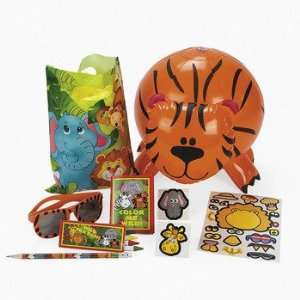 Zoo Animal Filled Treat Bag   Party Favor & Goody Bags & Filled Treat 