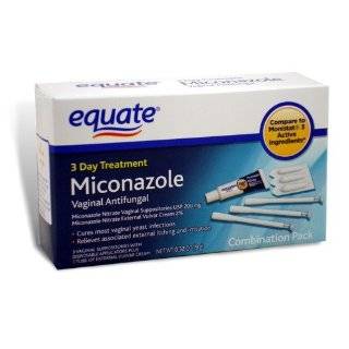 Equate   Miconazole 3 Day Treatment, Disposable Suppositories Plus 