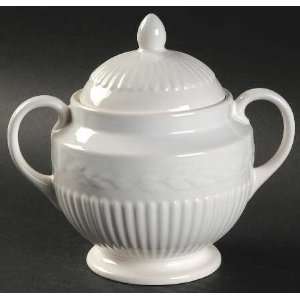   Antique White (New 2008) Sugar Bowl & Lid, Fine China Dinnerware
