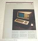 Vintage Apple Computer APPLE LISA 1 Hardware Brochure, May 1983