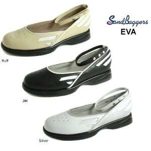  Sandbaggers Eva Ladies Golf Shoes (ColorBuff,Size5 
