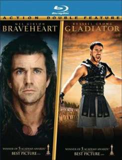Braveheart/Gladiator (Blu ray).Opens in a new window