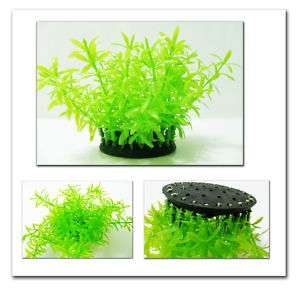 Plastic plant Aquarium Fish Tank decoration green  