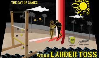 Wooden Ladder Toss Lasso Bolo Hillbilly Tailgate Golf  