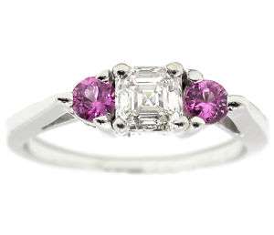 10 Carat Asscher Cut Diamond Engagement Ring G VS2  