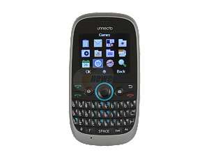   Unnecto PEBBLE Black Unlocked Cell Phone w/ Dual Sim