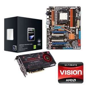  Asus M4A79T Deluxe Motherboard & AMD Phenom II X4 
