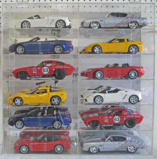 12 Diecast Display Case FITS Most 1/18 Scale or Maisto  