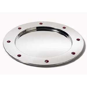  ALESSI .Ba rock Round Tray   Stainless