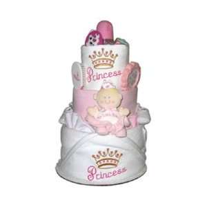  Baby Shower Cakes 3 Tier Princess Diaper Cake Baby