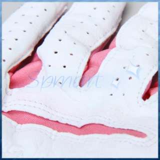 Pair Women Ladies Left/Right Hand Anti Slip Golf Gloves  