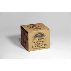  Brown Baking Cups, Unbleached Totally TCF 2.5 60 Count 