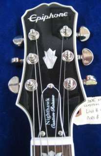 Used 2011 Epiphone Limited Edition Custom Reissue Nighthawk in Trans 