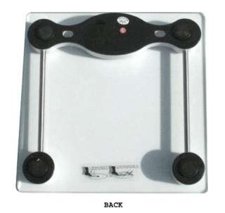 NEW ELECTRONIC DIGITAL GLASS BODY WEIGHT SCALE LB / KG  