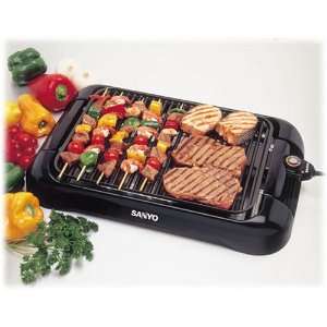 Sanyo Large Electric Tabletop Indoor BBQ Barbeque Grill  