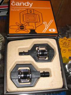 Candy 9/16 Inch Mountain Bike Pedals Crank Bros Blk NEW  
