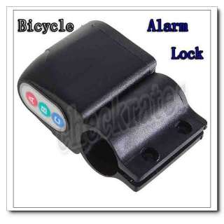 New Bicycle Motorbike Alarm Anti Theft Security Lock  