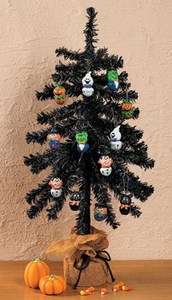 BLACK HALLOWEEN / CHRISTMAS TREE 25 Prop Haunted House  