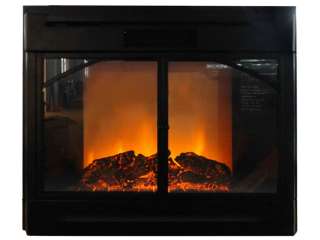 GTC New Black Electric Firebox Fireplace Insert Room Heater IFL 23R 23 