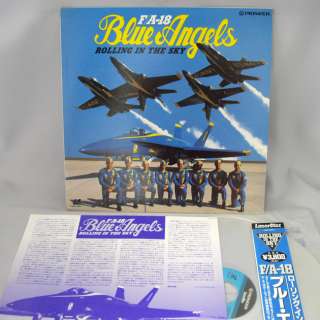 Japan LD F/A 18 Blue Angels ROLLING IN THE SKY  