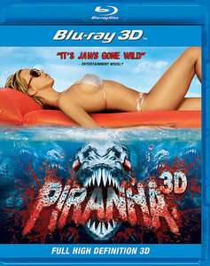 Piranha Blu ray Disc, 2011, Canadian 3D 065935843818  
